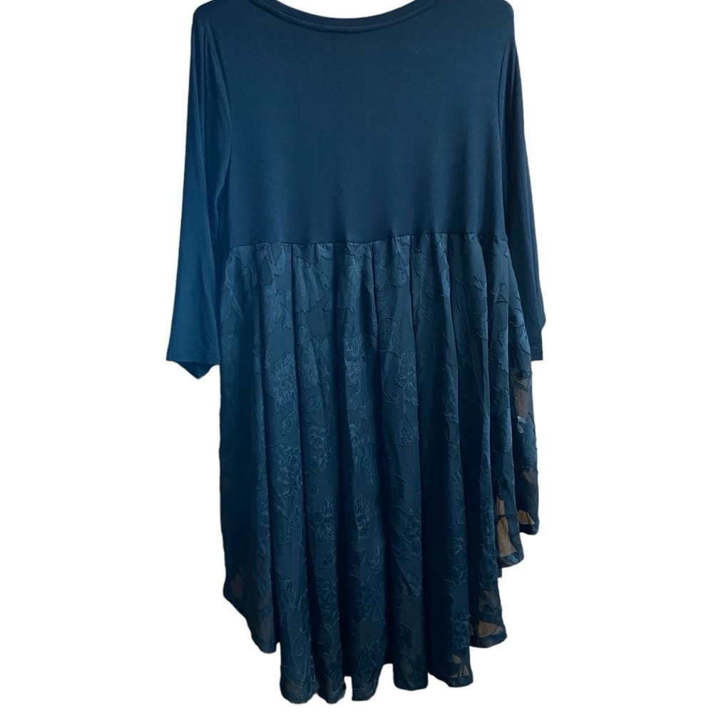 Roaman's Black Tunic Top